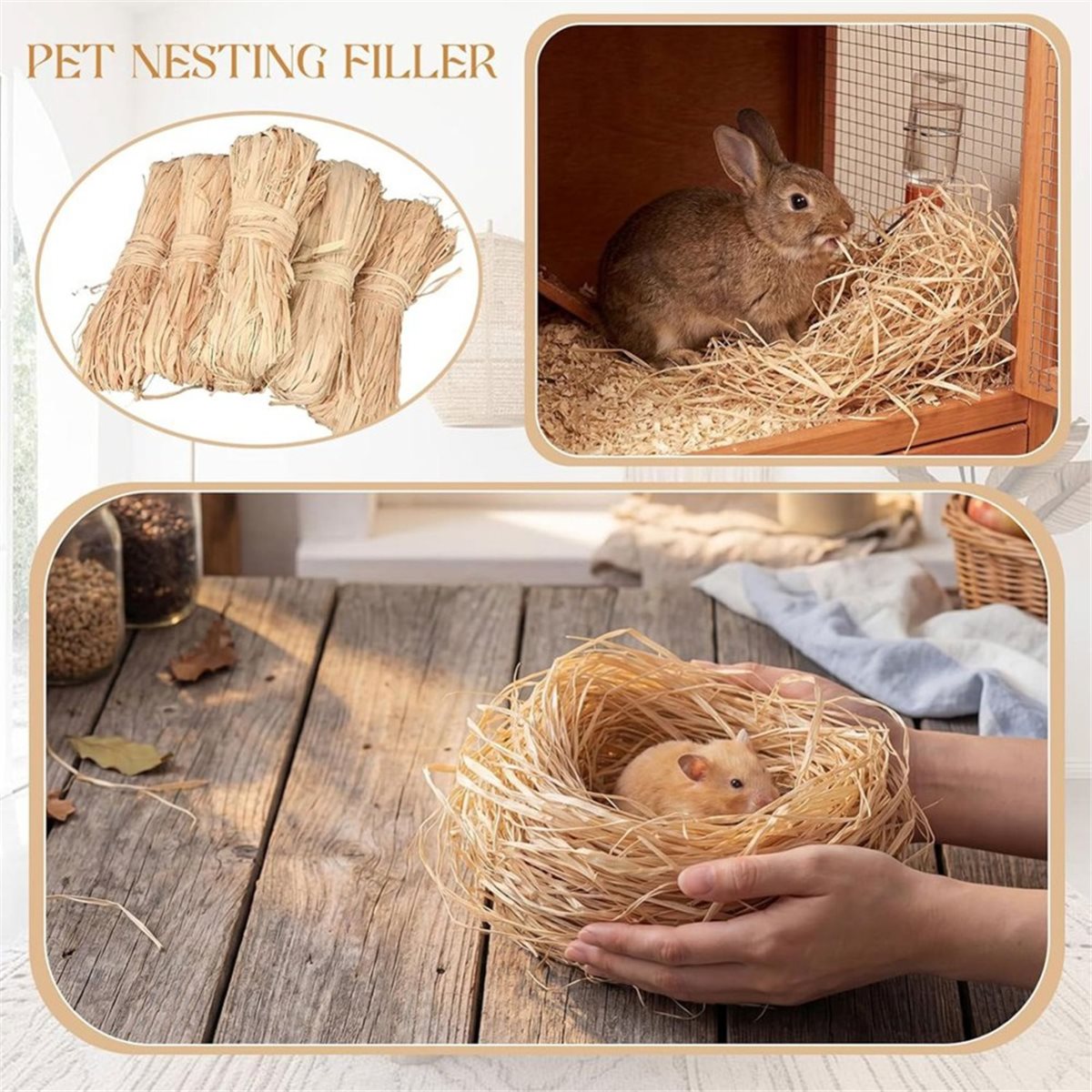 Paja Natural A725K para Ramos  - Natural Florist Supply reseña y precio