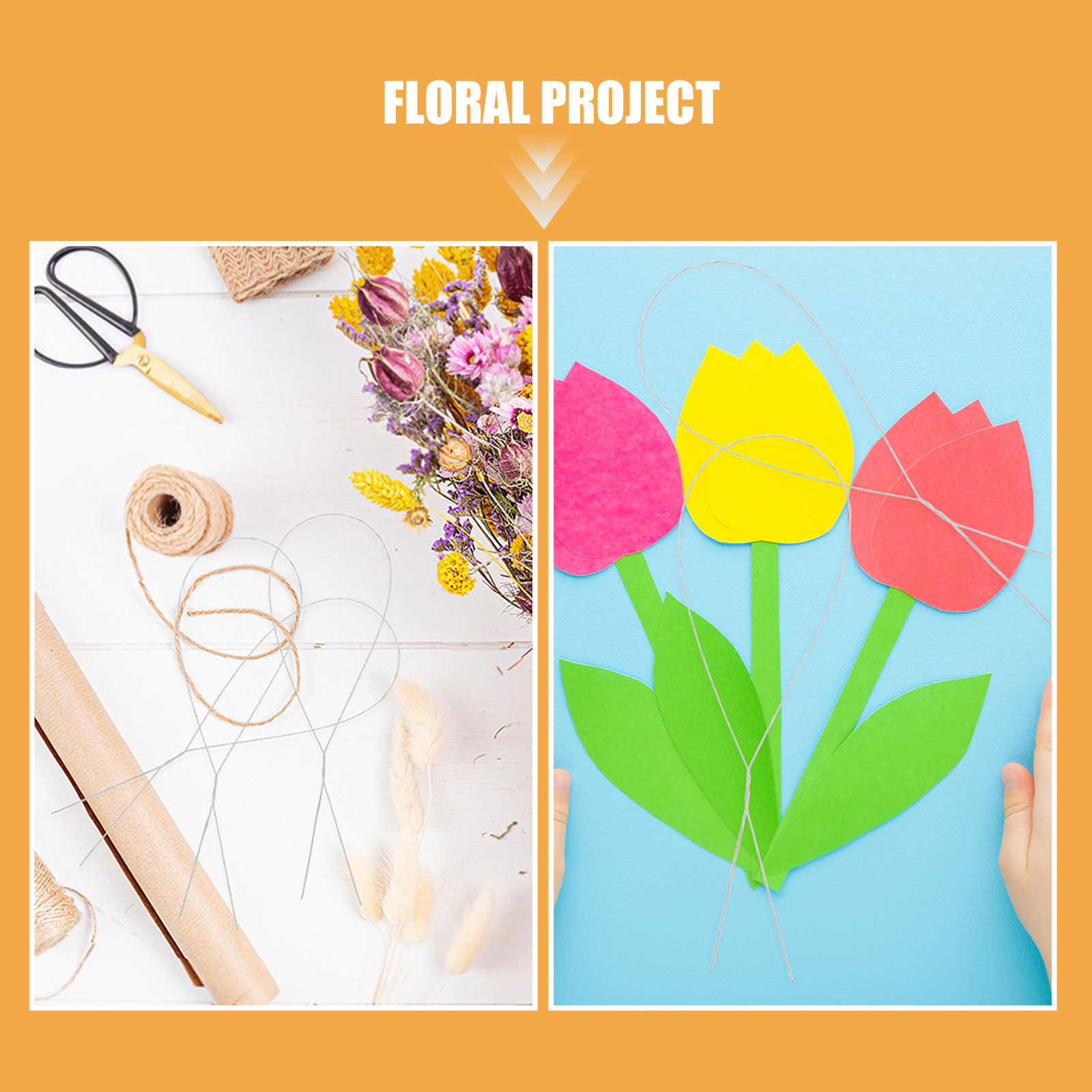 250 Piezas de Alambre Flexible - Florist Wreath Supply reseña y precio
